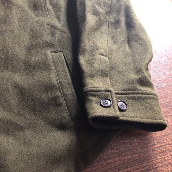 Pendleton Mens Capitol Hill Green Button Up Jacket - Picture 3 of 10